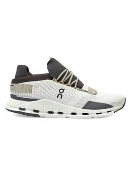 Zapatillas On Running Cloudnova White Umber Hombre