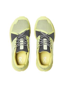 Zapatillas On Running Cloudstratus Pistachio Grey