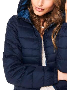Cazadora Only Tahoe Azul Marino para Mujer