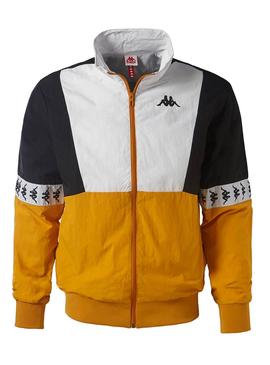 Chaqueta Kappa Darren Amarillo Para Hombre