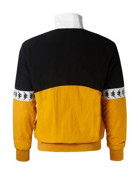 Chaqueta Kappa Darren Amarillo Para Hombre