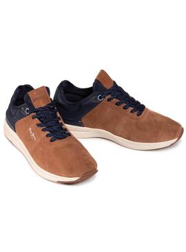 Zapatillas Pepe Jeans Jayker Camel Para Hombre