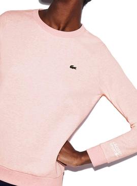 Sudadera Lacoste Sport SF7975 Rosa Mujer