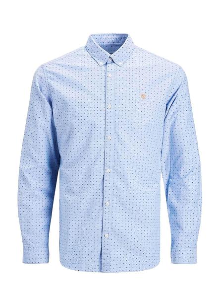 Camisa Jack and Jones Blalogo Azul para Hombre