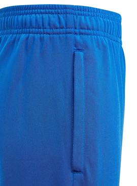 Pantalones Adidas Big Trefoil Azul Para Niño