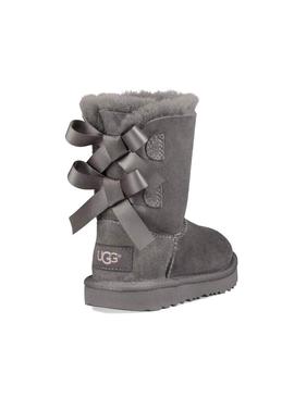 Botas UGG Bailey Bow II Kids Gris 