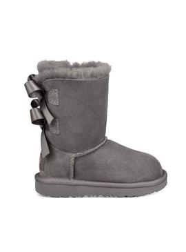 Botas UGG Bailey Bow II Kids Gris 