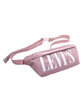 Riñonera Levis Serif Logo Rosa para Mujer