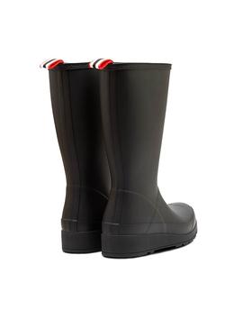 Bota Hunter Original Play Tall Negro Para Mujer