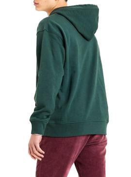 Sudadera Levis Relaxed Verde para Hombre