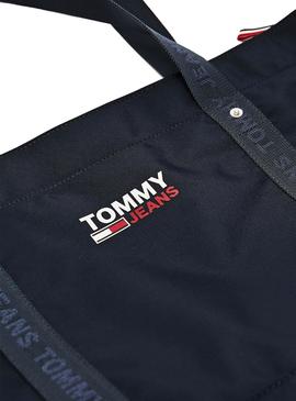 Bolso Tommy Jeans Tote Azul Marino para Mujer