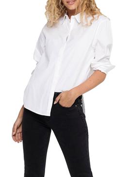 Camisa Only Betty Blanco Para Mujer