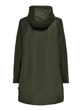 Chubasquero Only Sally Verde Para Mujer