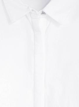 Camisa Mayoral Oxford Blanco para Niña