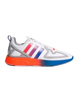 zapatillas Adidas ZX 2K Flux Blanco Para Hombre