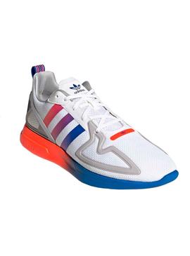 zapatillas Adidas ZX 2K Flux Blanco Para Hombre