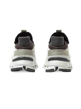 Zapatillas On Running Cloudnova White Umber Mujer