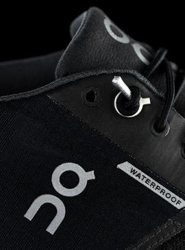 Zapatilla On Running Cloud Waterproof Negro Hombre