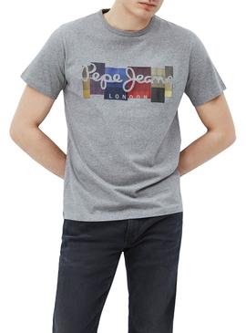 Camiseta Pepe Jeans Casst Gris para Hombre