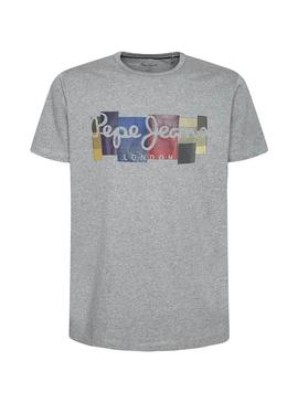 Camiseta Pepe Jeans Casst Gris para Hombre