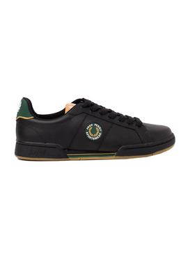 Zapatillas Fred Perry B722 Negro para Hombre