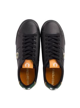 Zapatillas Fred Perry B722 Negro para Hombre