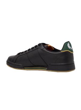 Zapatillas Fred Perry B722 Negro para Hombre