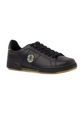 Zapatillas Fred Perry B722 Negro para Hombre