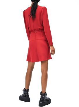 Vestido Pepe Jeans Renata Rojo Para Mujer