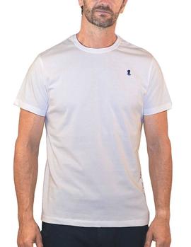 Camiseta El Pulpo Bordado Blanco para Hombre