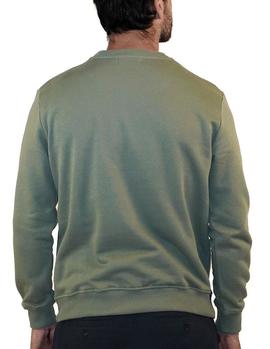 Sudadera El Pulpo Bordado Verde para Hombre