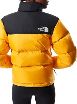 Cazadora The North Face Nuptse 1966 Amarillo Mujer