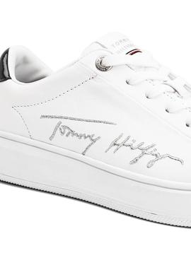 Zapatillas Tommy Hilfiger Signature Blanco Mujer