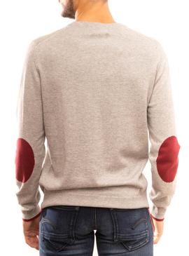 Jersey Klout Pico Gris para Hombre