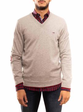 Jersey Klout Pico Gris para Hombre