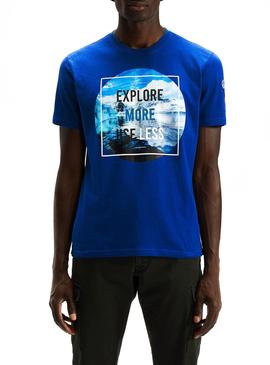 Camiseta North Sails Graphic Ocean Azul Hombre