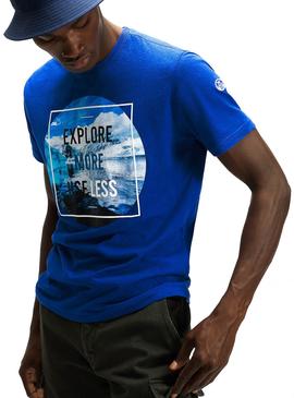 Camiseta North Sails Graphic Ocean Azul Hombre