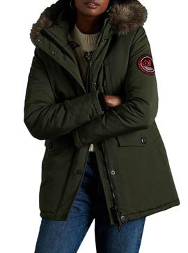 Parka Superdry Everest Verde Para Mujer