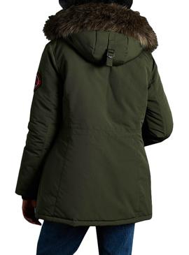 Parka Superdry Everest Verde Para Mujer