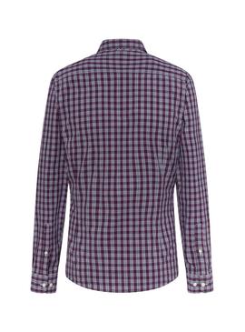 Camisa Hackett Asby Cuadros Para Hombre