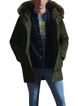 Parka Superdry Everest Verde Para Hombre