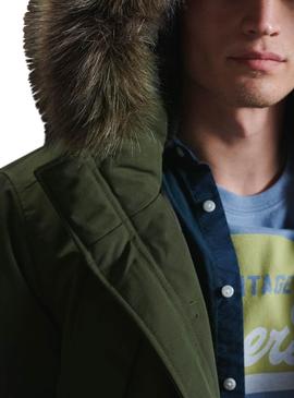 Parka Superdry Everest Verde Para Hombre