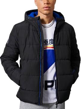 Chaqueta Superdry Acolchada Negro Para Hombre