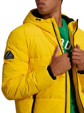 Chaqueta Superdry Acolchada Sports Amarillo Hombre