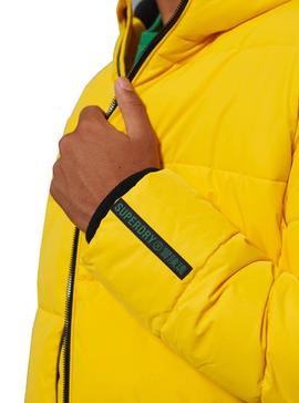 Chaqueta Superdry Acolchada Sports Amarillo Hombre