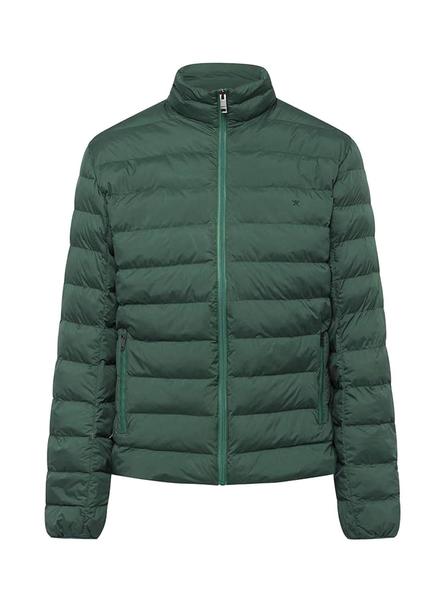 Cazadora Hackett LW Acolchada Verde Para Hombre