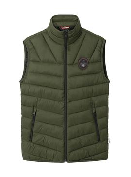 Chaleco Napapijri Aerons V Verde para Hombre