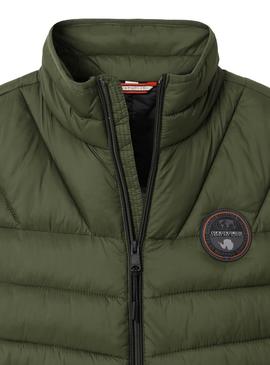 Chaleco Napapijri Aerons V Verde para Hombre