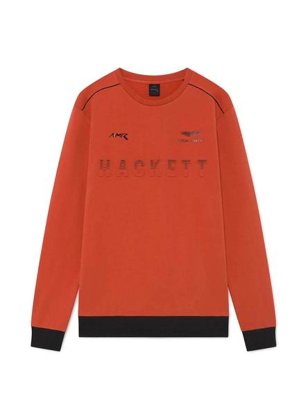 Sudadera Hackett Aston Martin Naranja Para Hombre