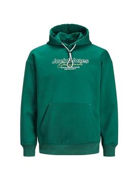 Sudadera Jack and Jones Expanded Verde Hombre